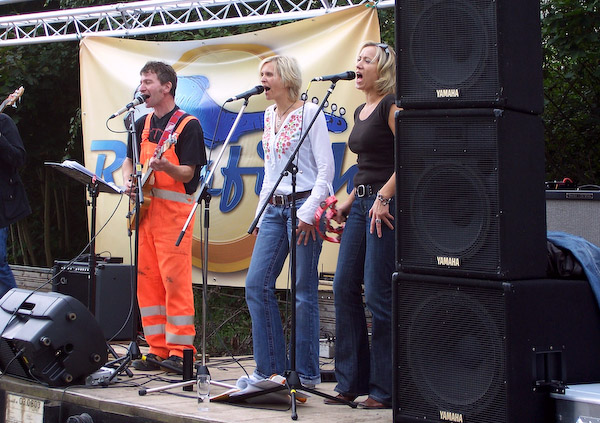 Liveband "Rockfish". Foto: Wolfgang Schmitz.