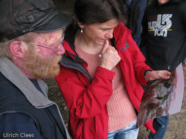 Mit Hilfe alter Bilder wurde ein Früher-Heute-Vergleich möglich.
