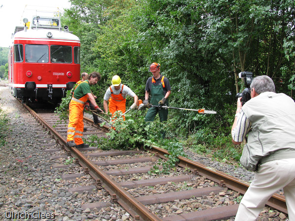 Diese Arbeiten blieben auch von der Lokalpresse nicht unbemerkt.